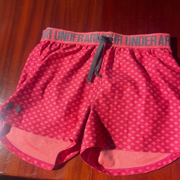 Under Armour Other - Girl's Pink Under Armour Shorts - Size Large